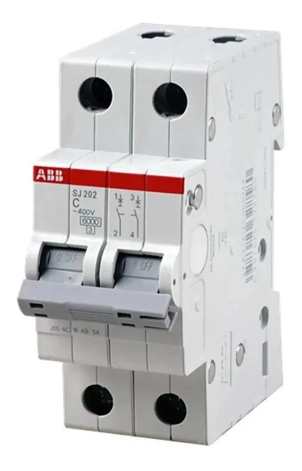 Disj 2x 16a Sj202t C16 2taz144200r0164