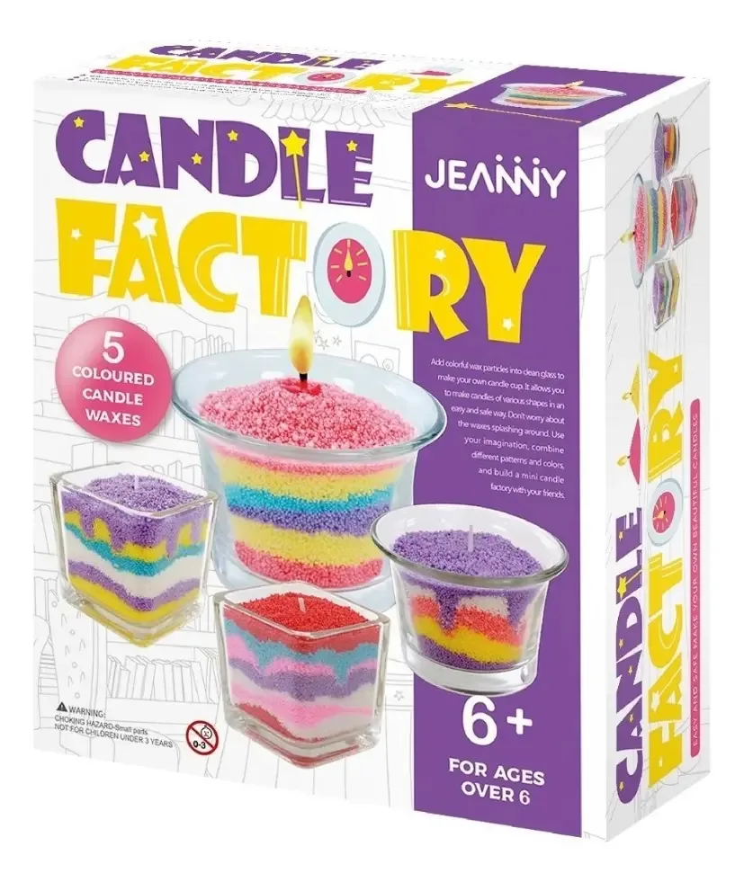Meu primeiro conjunto de fabricação de velas