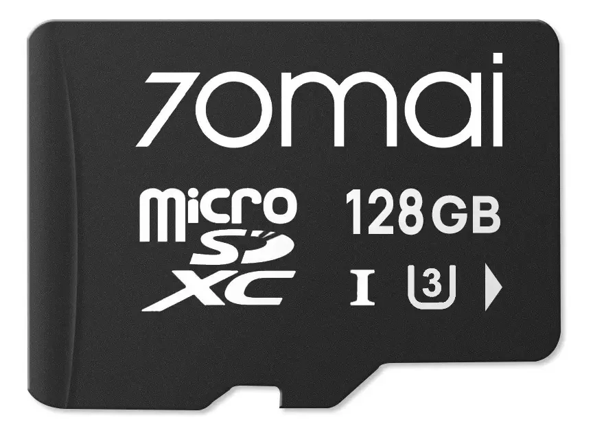 Cartão de memória U3 microsd 70mai 128gb 100Mbps