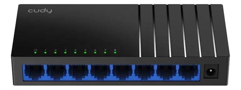 Switch Gigabit Cudy GS108D 8 Portas Ethernet 10/100/1000 Mbps