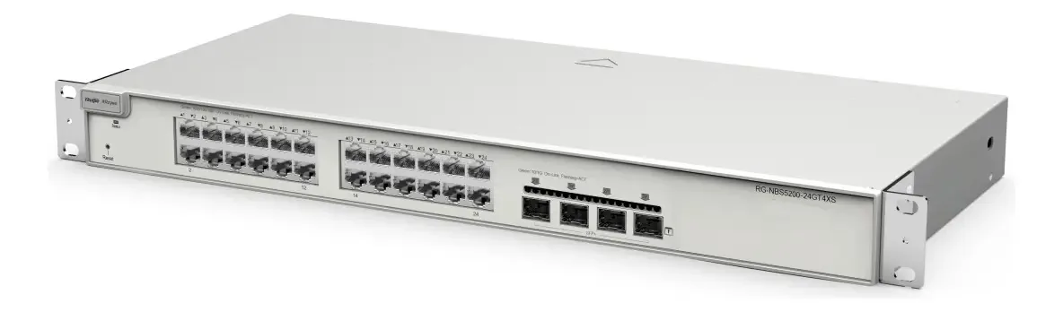 Switch Ruijie Gigabit RG-NBS5200-24GT4xs de 24 portas