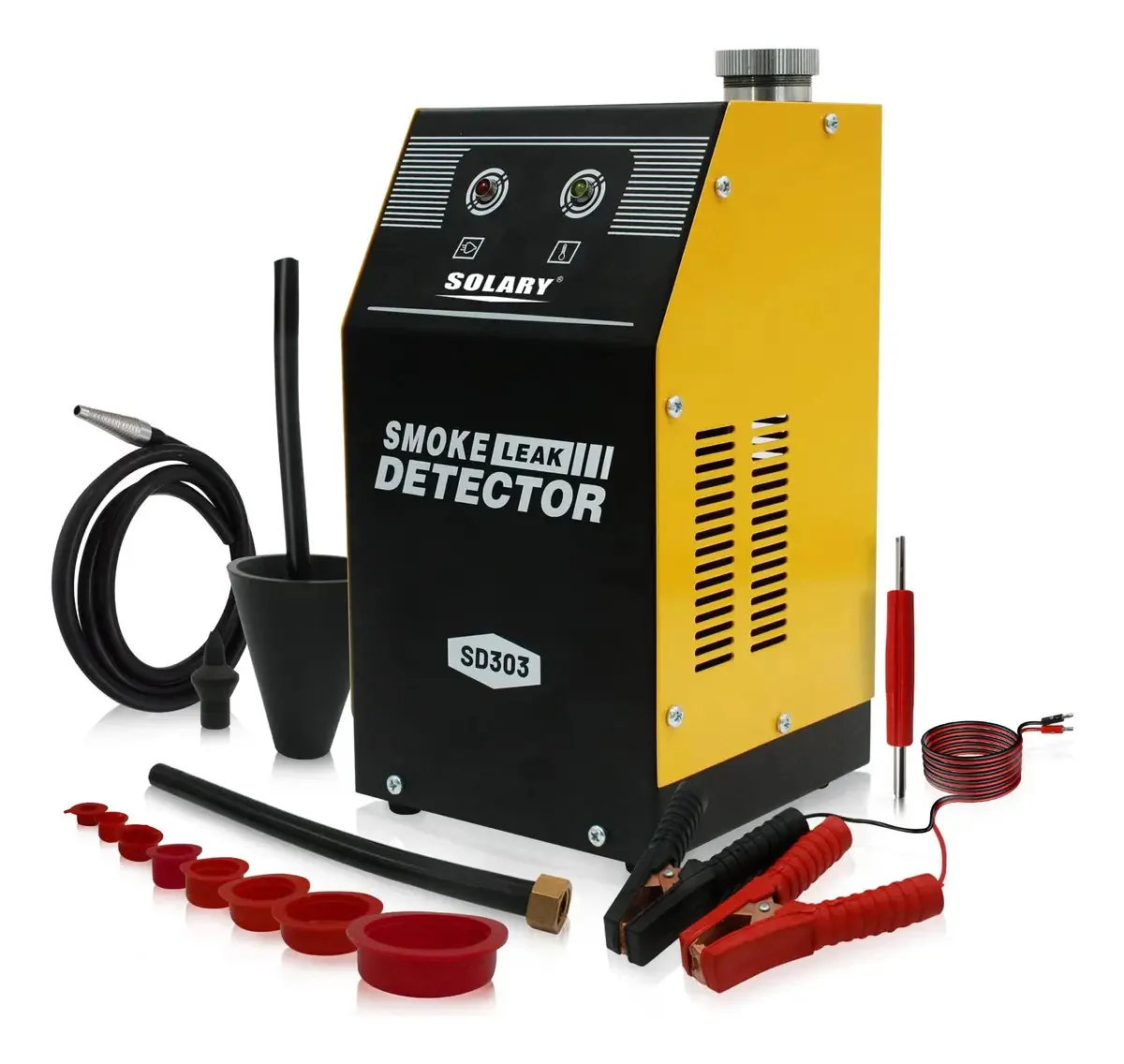 Máquina de fumaça Solary Auto, detector de vazamento de fumaça. Cor Verde escuro