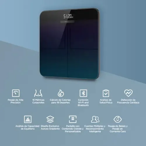 Balança Bioimpedância Inteligente Amazfit Smart Scale