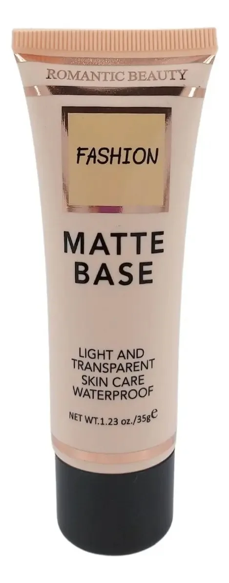 Base matte Full Coverage Waterproof Para Maquillaje Tono Fashion #4