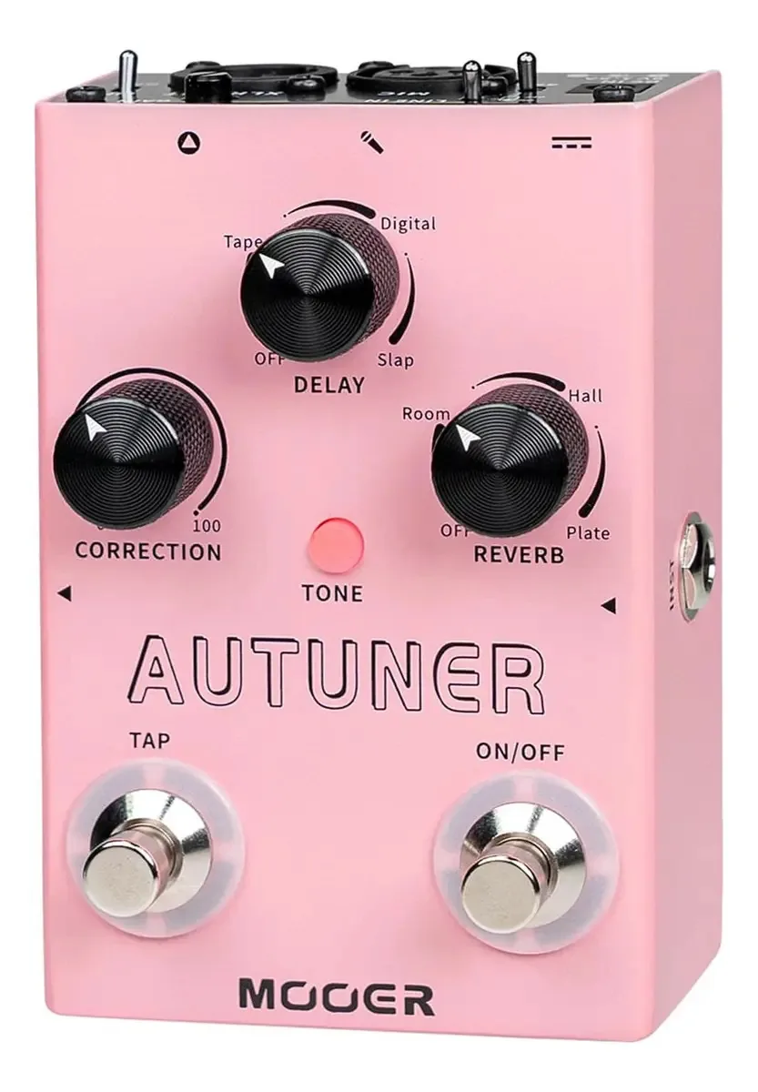 Processador de efeitos vocais Mooer Autumner Pit Voice Pedal