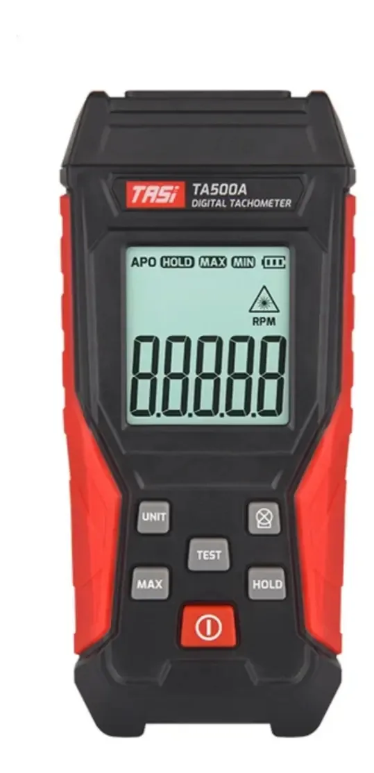 Tacômetro Digital Medidor Portátil Tasi Laser Rpm Sem Contat