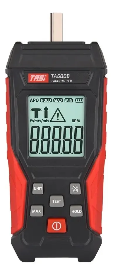 Tacômetro Rpm a laser Tasi Ta500c com e sem contato