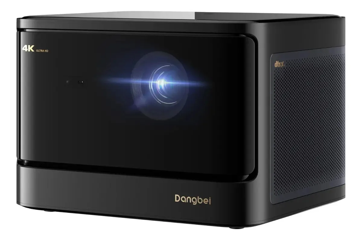 Projetor Dangbei Mars Pro 2 4K UHD a Laser, com Google TV e Netflix