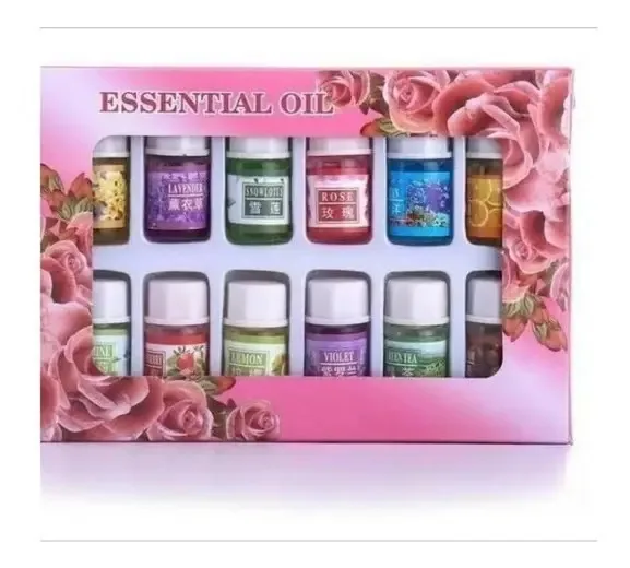 Óleo difusor umificante de 12 essências aromáticas para aromaterapia