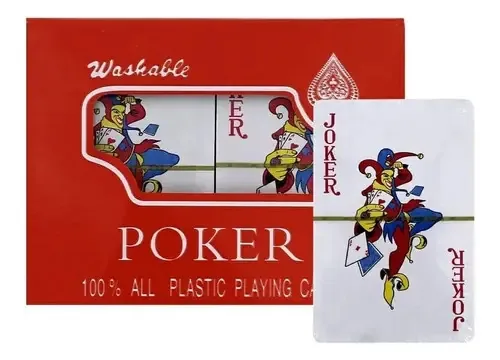 2 baralhos de pôquer laváveis Game Of Cards Vs Water Texas