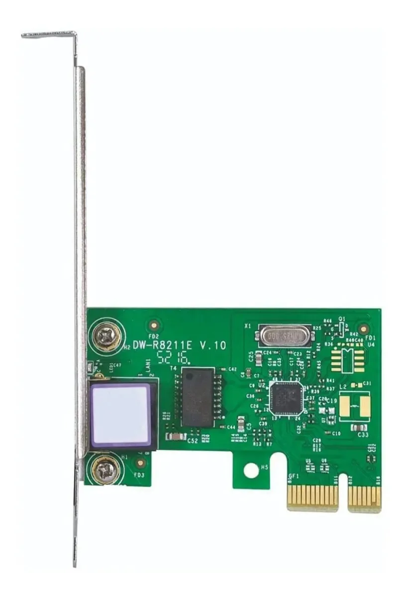 Placa De Rede Gigabit Pci-express 10/100/1000mbps