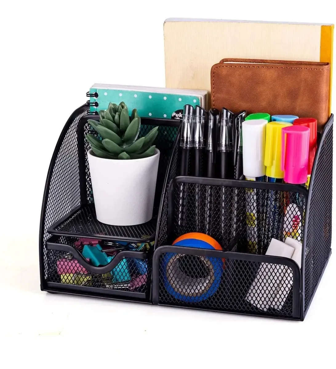 Suporte para canetas de armazenamento de escritório