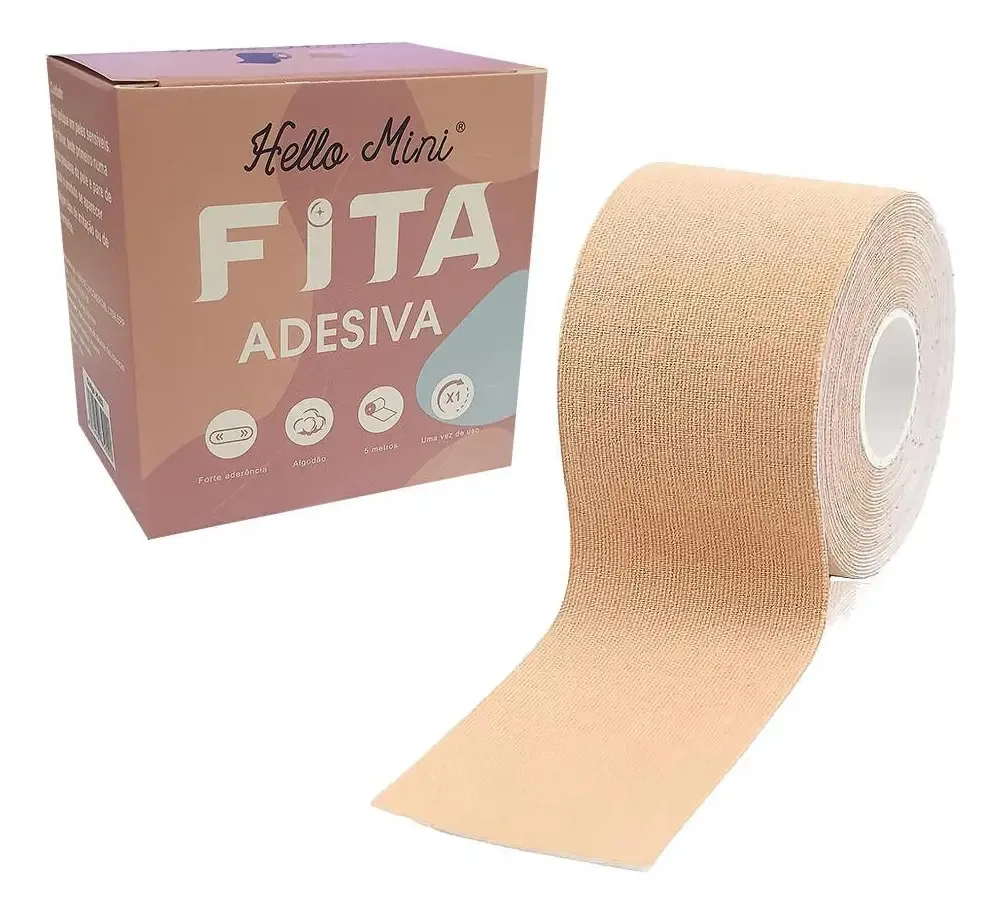 Fita Adesiva Para Seios Hello Mini Hl653 - 5m