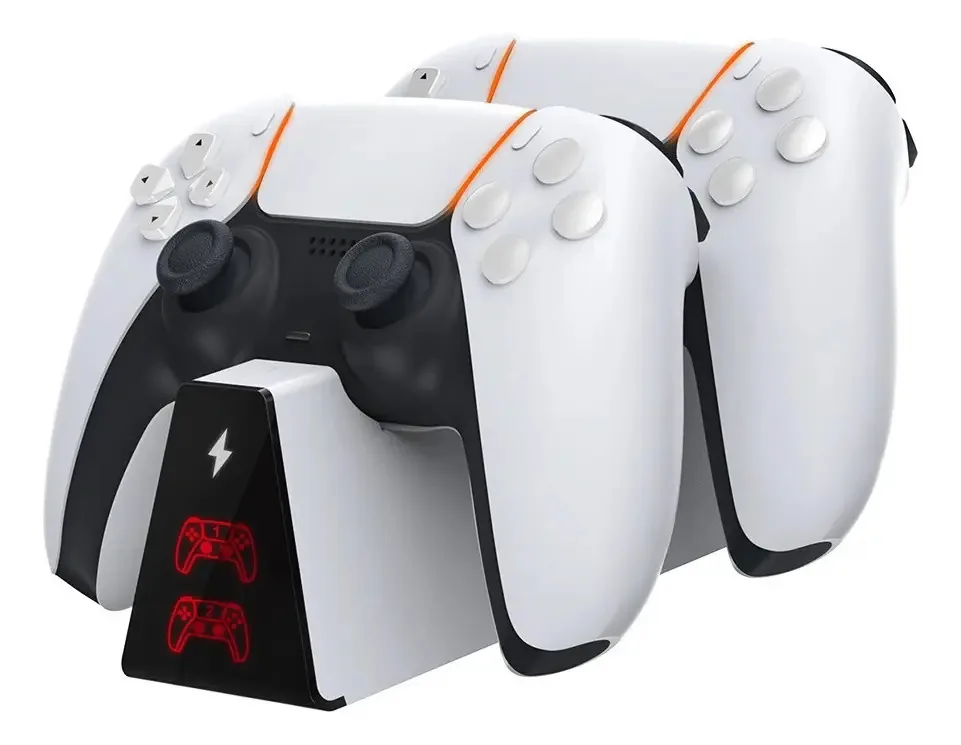 Controles e controles do carregador de estação base Plus para Ps5 Benkel