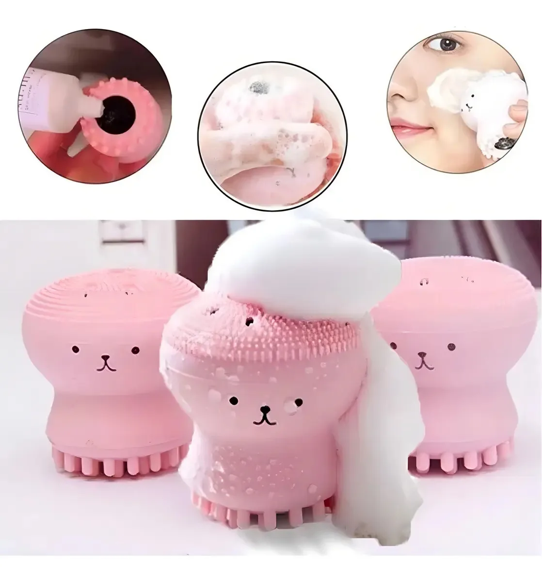 Massageador de Limpeza Facial Pulp