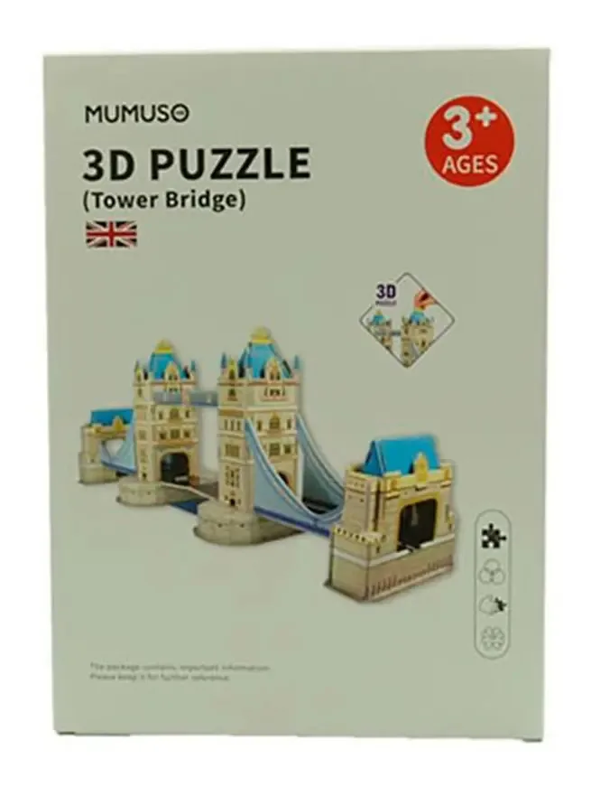 Quebra-cabeças 3D da London Bridge