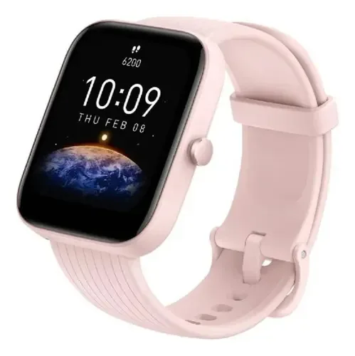 Smartwatch Smartwatch Amazfit Bip 3 Pro rosa 1,69 Cta Mesh, cor rosa