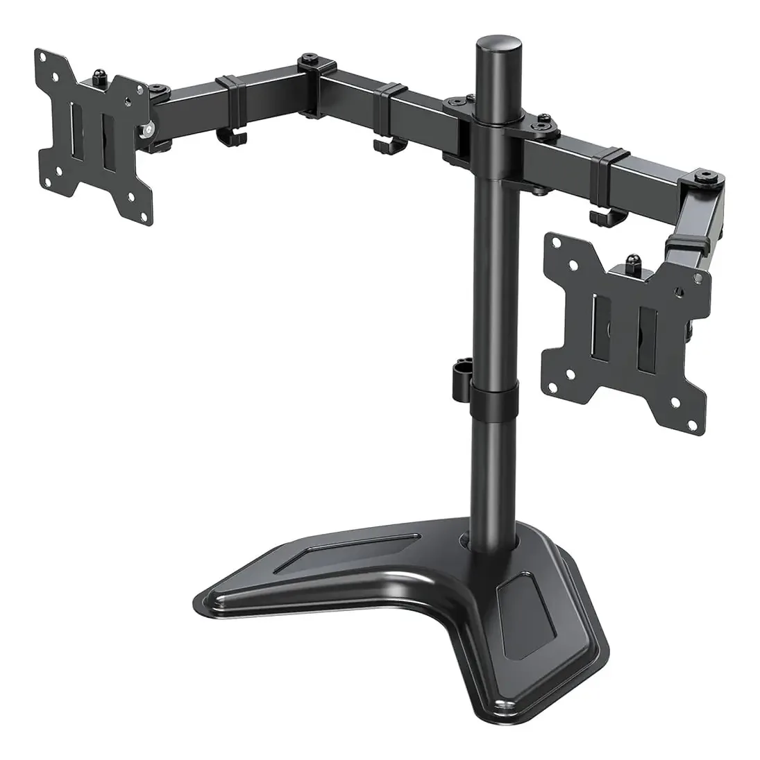 Suporte de monitor de montagem dupla, suporte de monitor interno