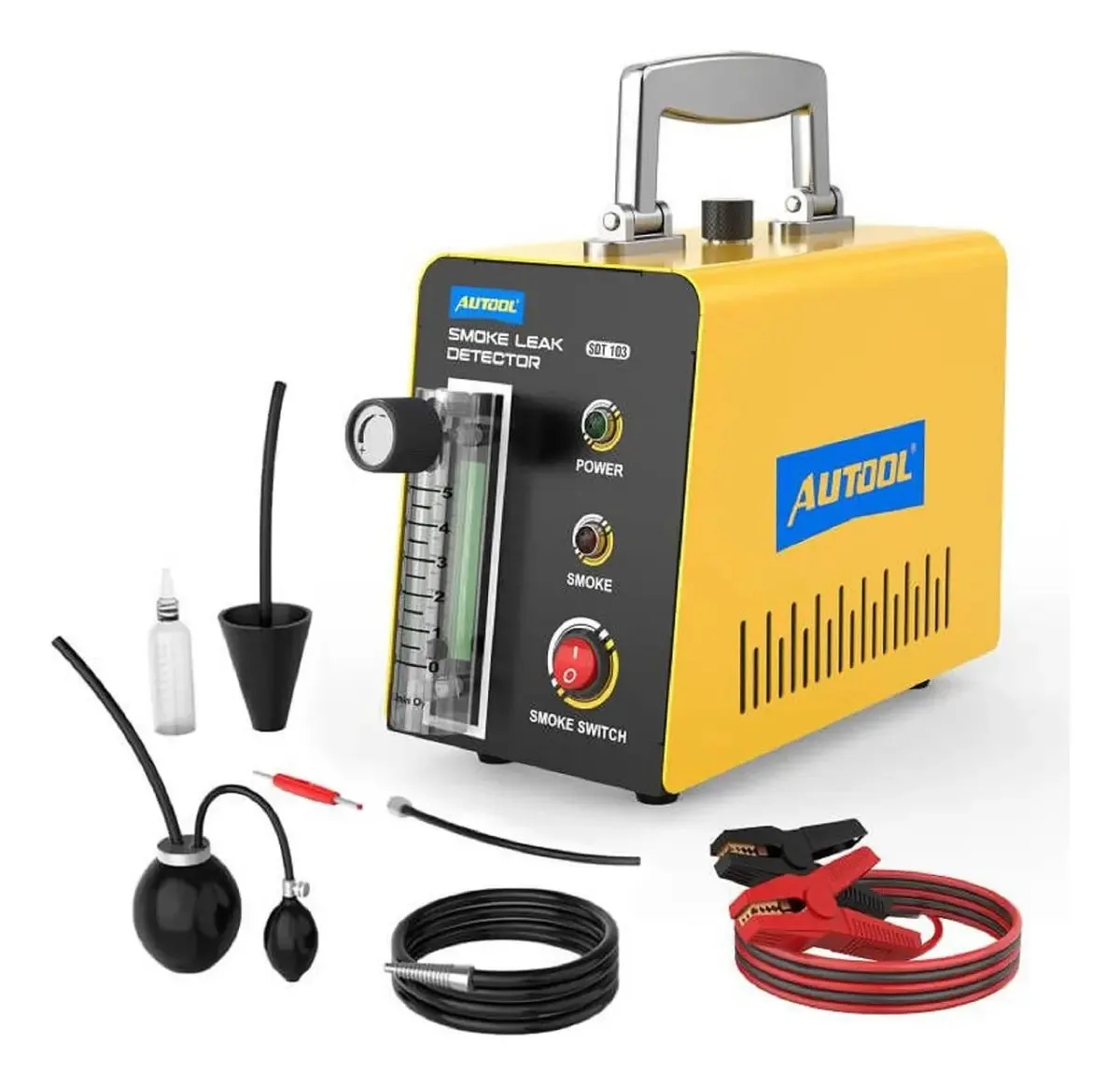 Detector de vazamento de fumaça de carro colorido 12v