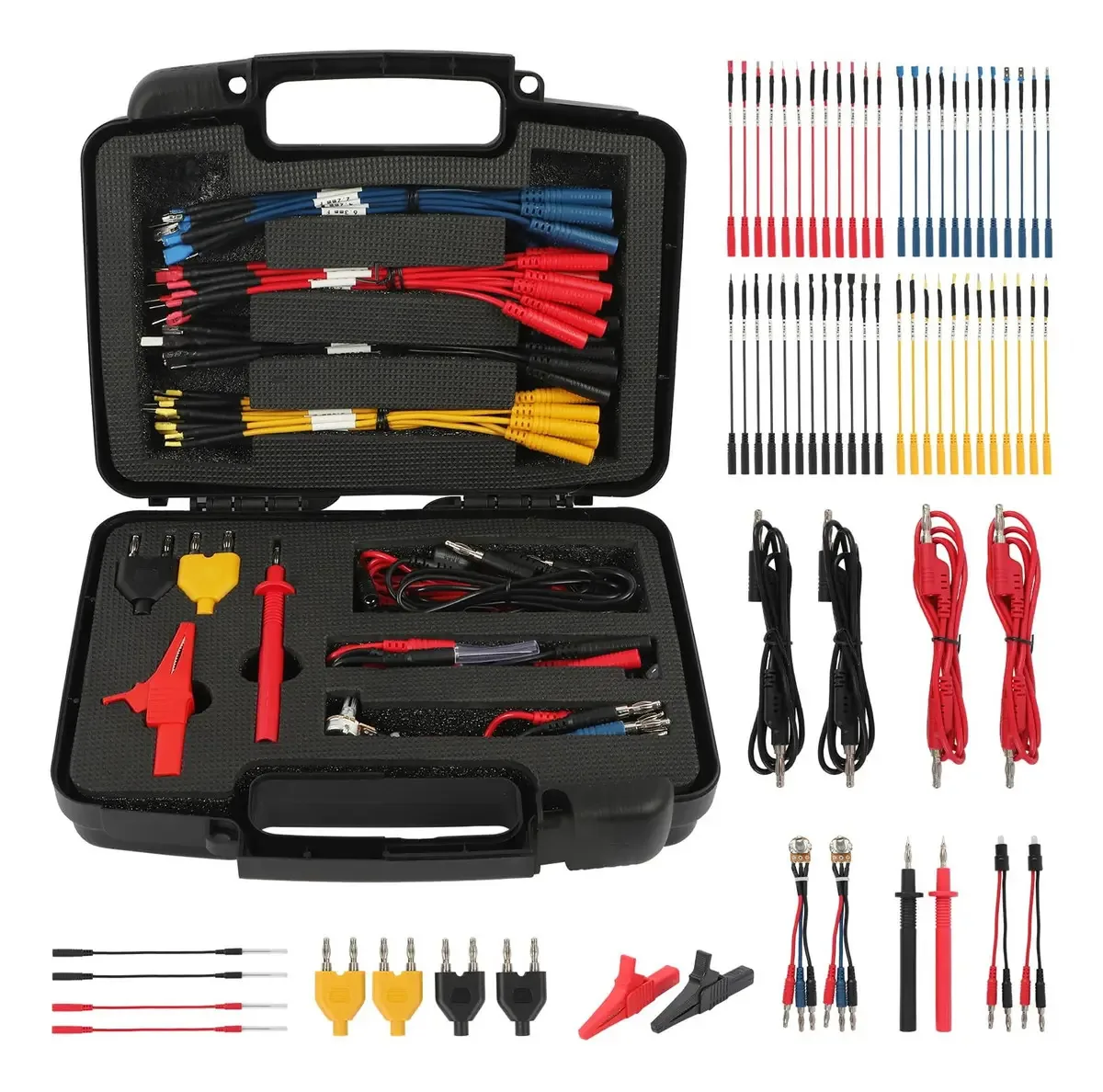 Kit de cabos de teste de multímetro Autool, cabos puros