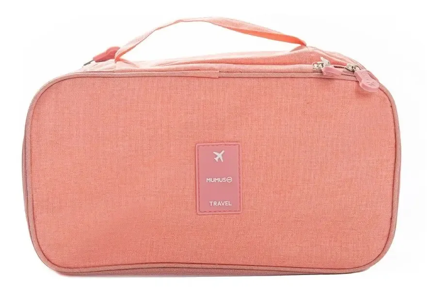 Bolsa de viagem para sutiã - rosa