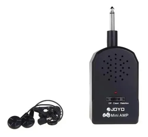 Mini Amplificador P/ Guitarra E Baixo Joyo Ja-01 Com Fone Cor Preto