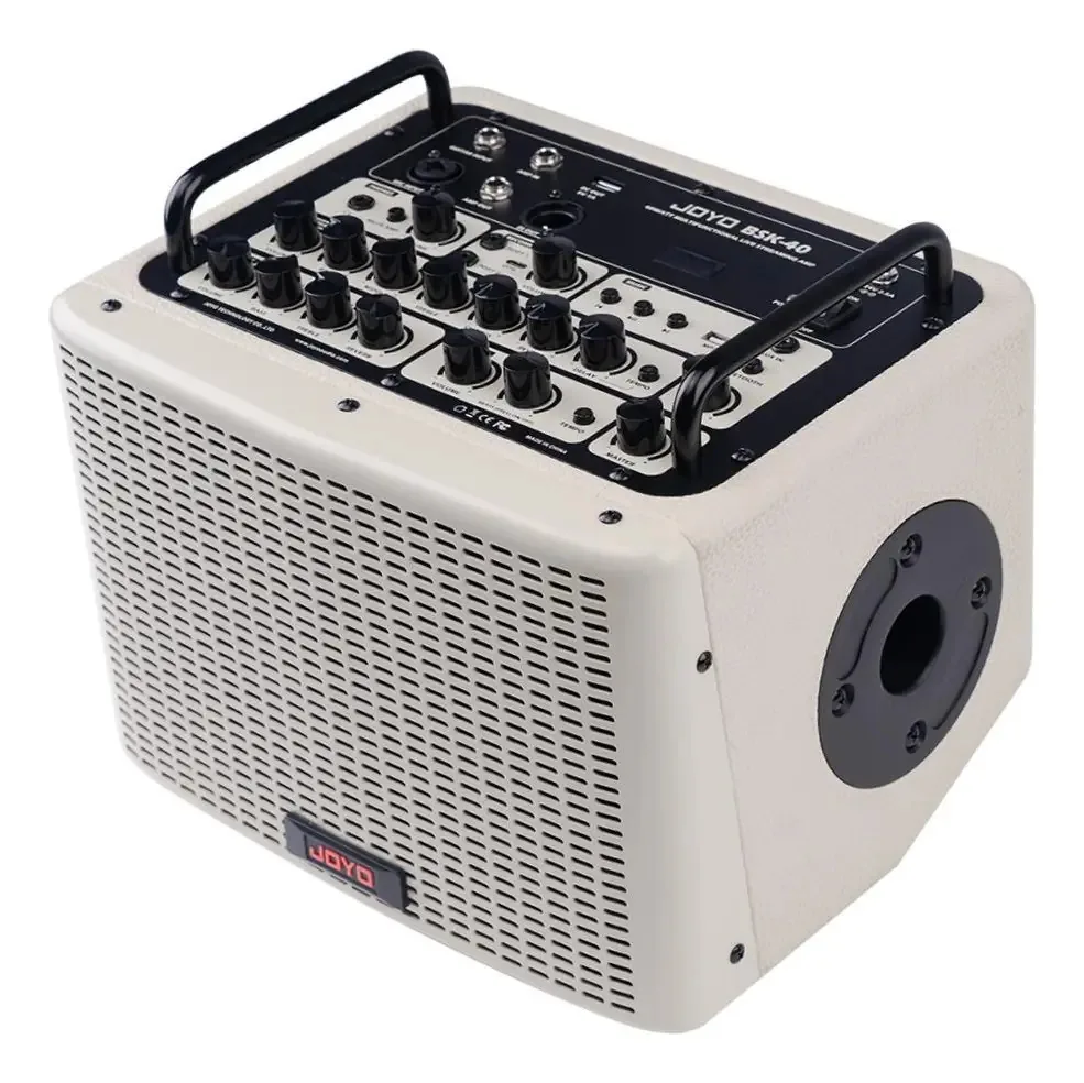 Amplificador Violão Joyo Bsk-40 40w Creme