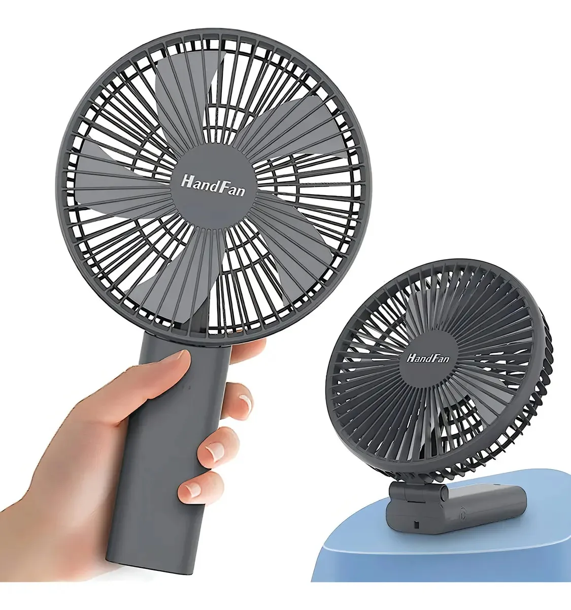 Ventilador de mão de 6 polegadas Ventilador manual de 4000 mah Ventilador That
