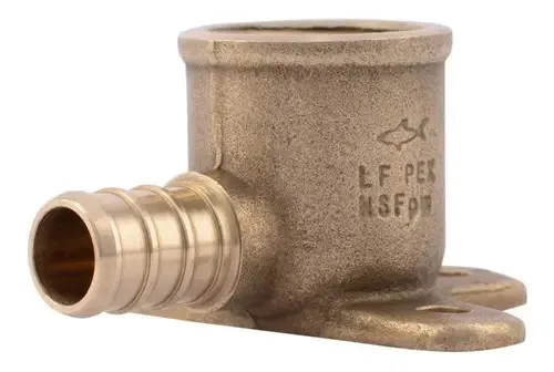 Sharkbite UC334lfa Pex - Cotovelo de orelha de latão 1/2 x 1/2