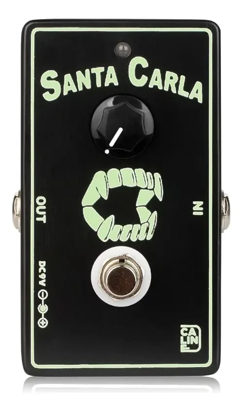 Pedal de efeito preto Caline Cp-514