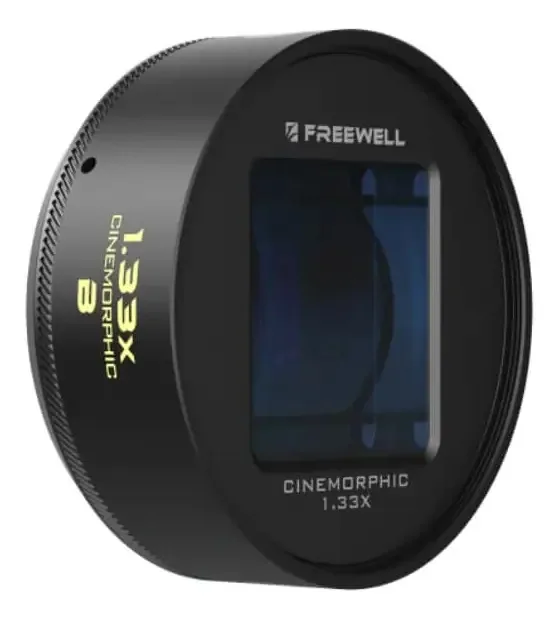 Lente Anamórfica 1.33x Encaixe 17mm Para Celular Freewell