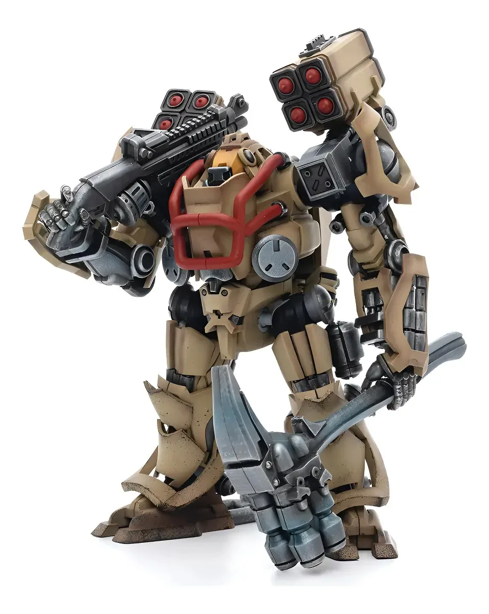 Boneco Plástico Espingarda Pesada Joytoy Infinity Armata2 Od Green