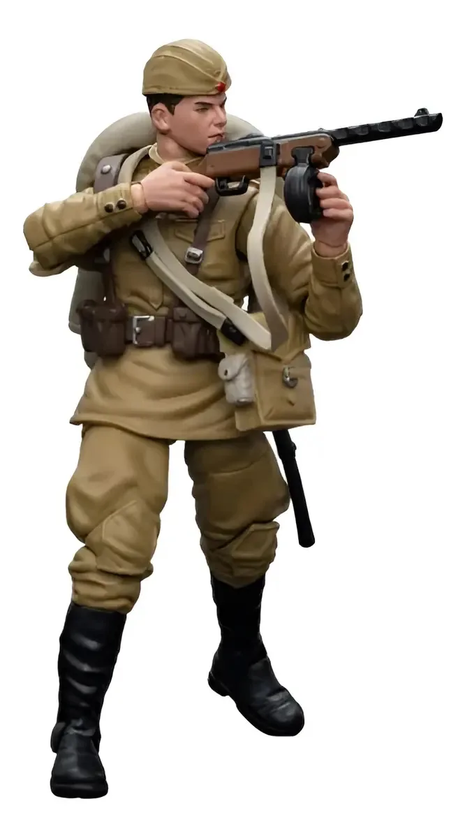 Action Figure Soldado Soviético Infantaria Ww2 Guerra joytoy