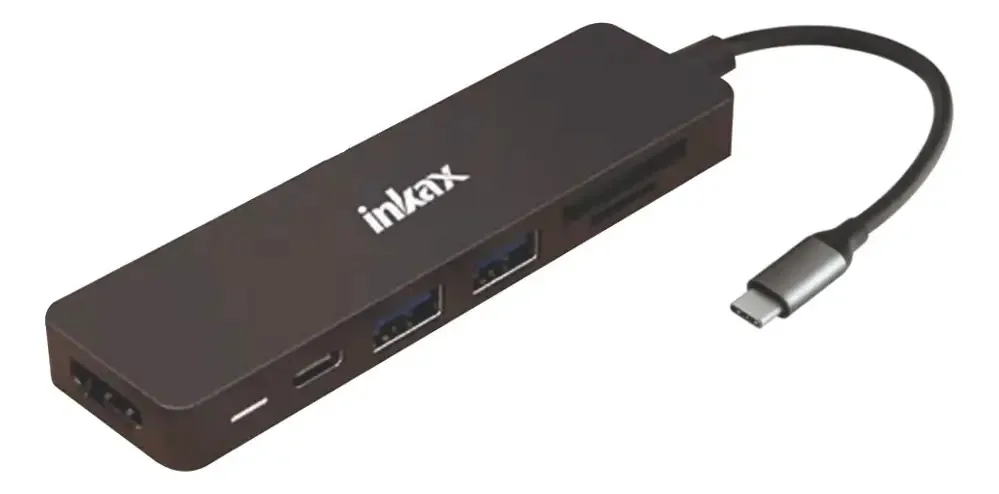 Hub de encaixe USB multifuncional tipo C Hdmi Usb Sd Microsd