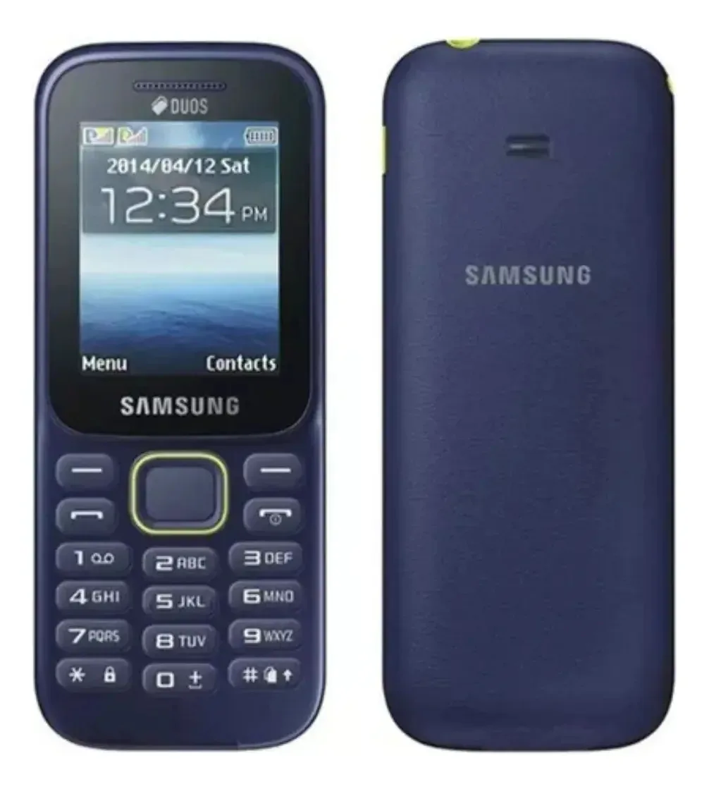 Celular Samsung B315e Teclas Grandes Bateria Longa P/ Idosos Azul-marinho