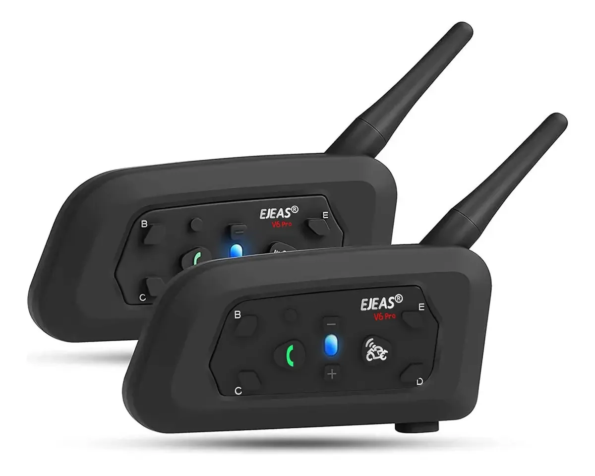 Capacete de motocicleta com pacote de intercomunicação Bluetooth