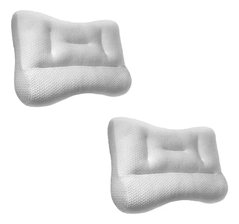 Almofadas cervicais ergonômicas X2 Ergo Pillow Cor branca
