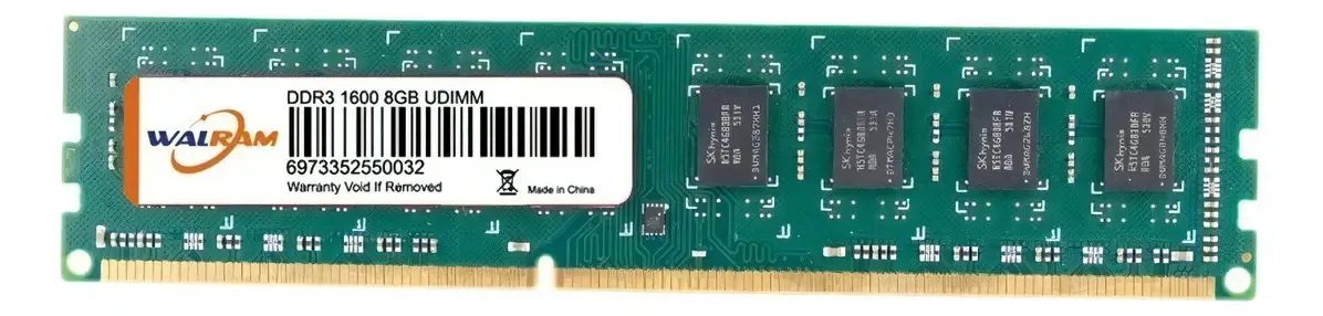Memória Ram 8gb (1x8gb) Ddr3 1600mhz