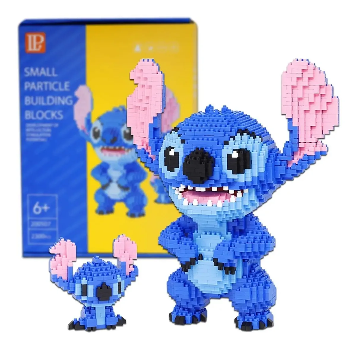 Bloco de brinquedos colecionável Lilo & Stitch Armable Figures