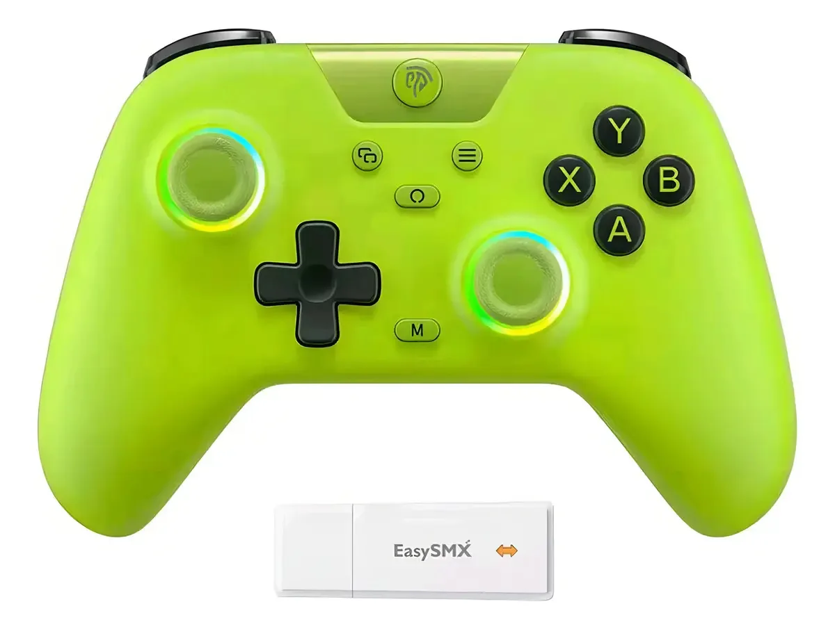 Controle Easysmx X05 Sem Fio Cor Verde