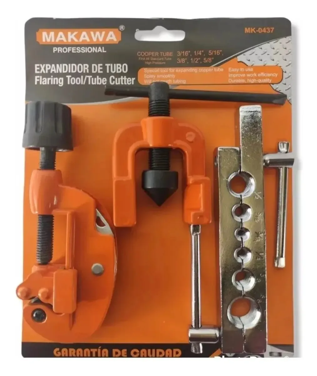 Conjunto de expansor e cortador de tubos Makawa Mk0437