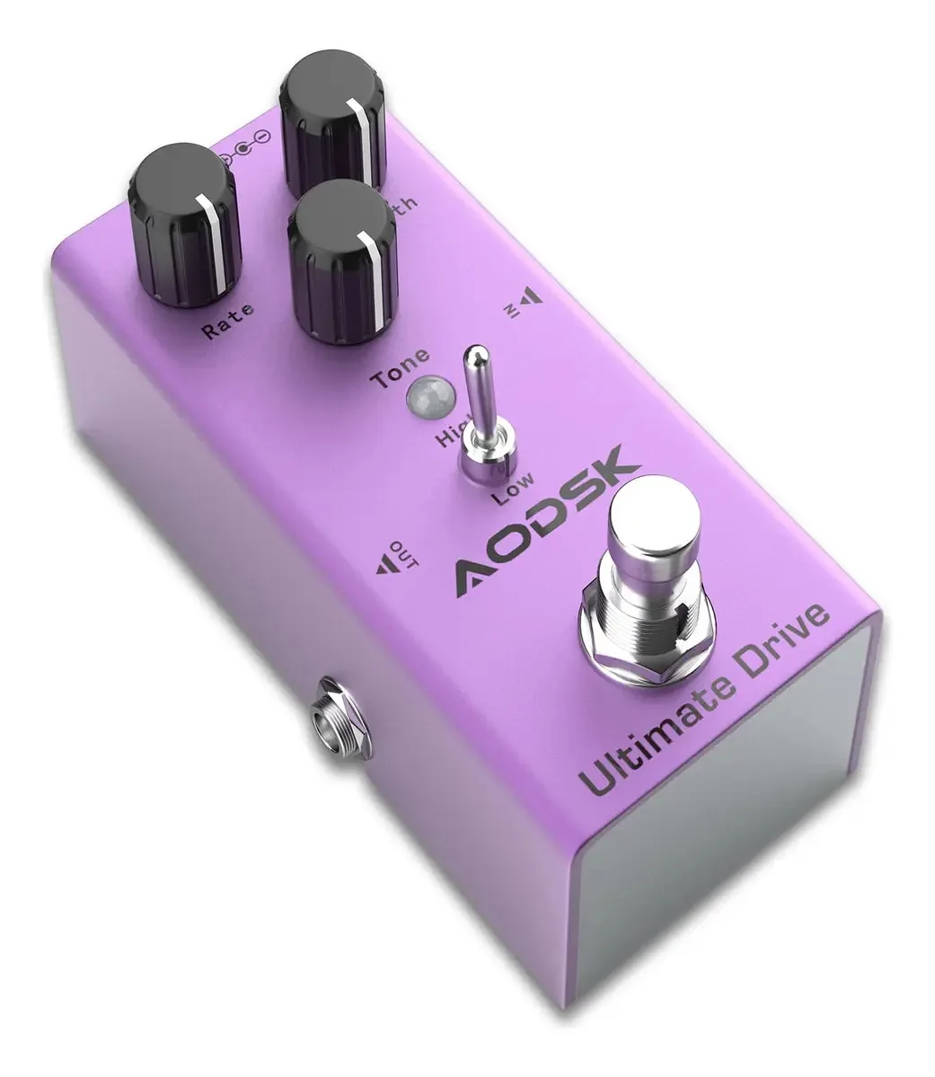 Pedal de efeitos de guitarra elétrica Aodsk Ultimate Drive