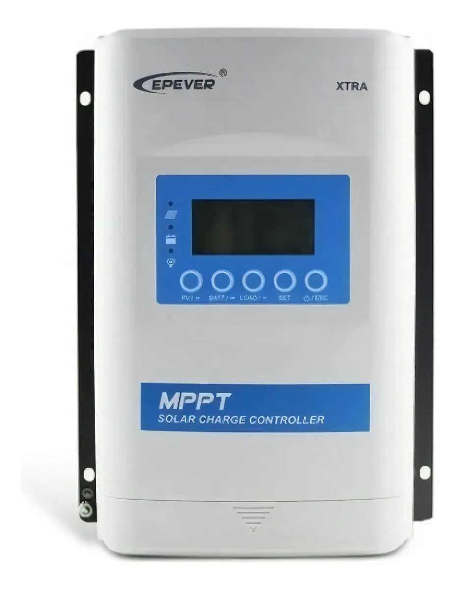 Energia Solar Controlador De Carga Mppt 40a 12/24v - Epever Cor Branco