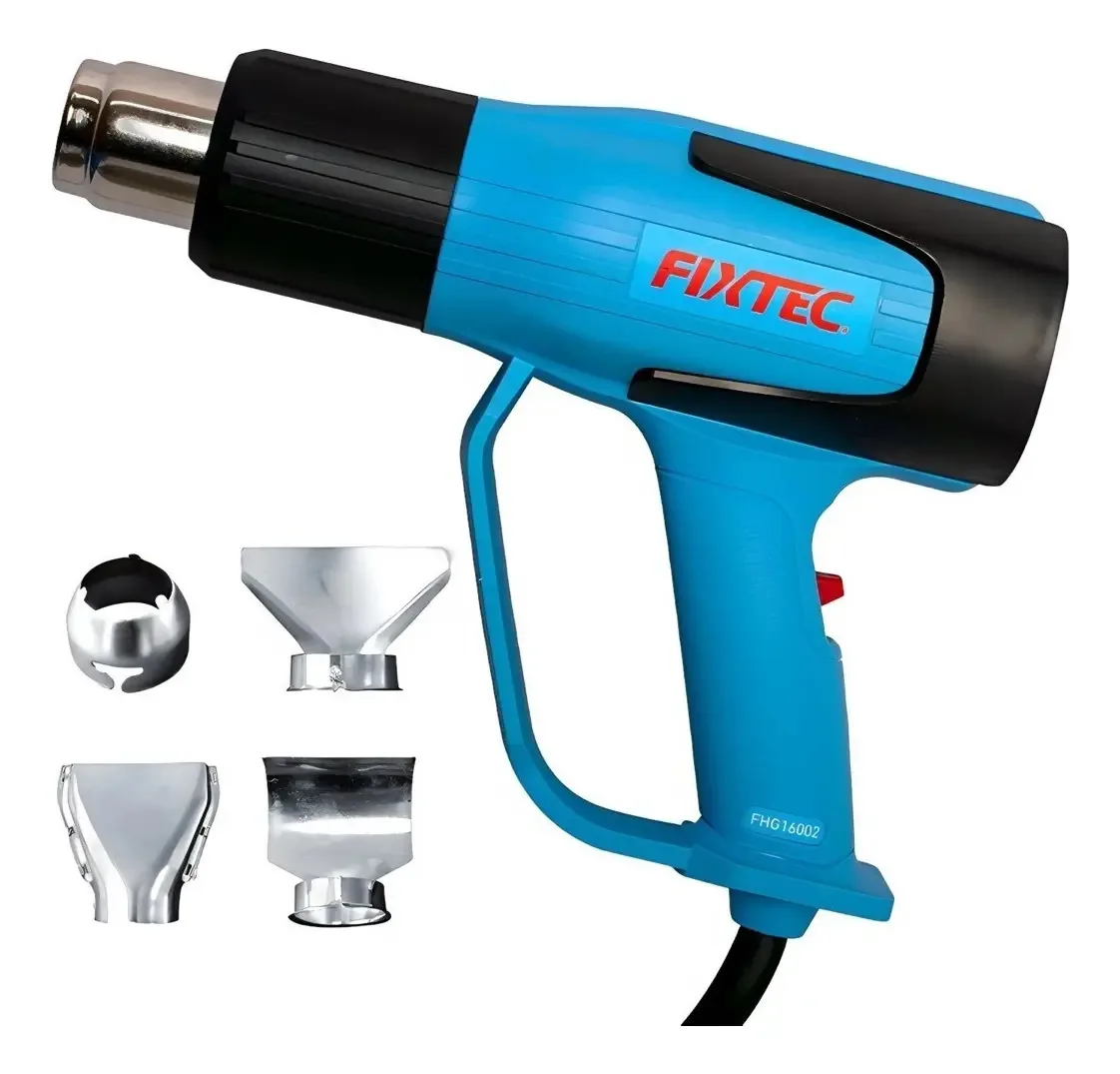 Pistola de calor industrial de temperatura ajustável Fixtec 1600w