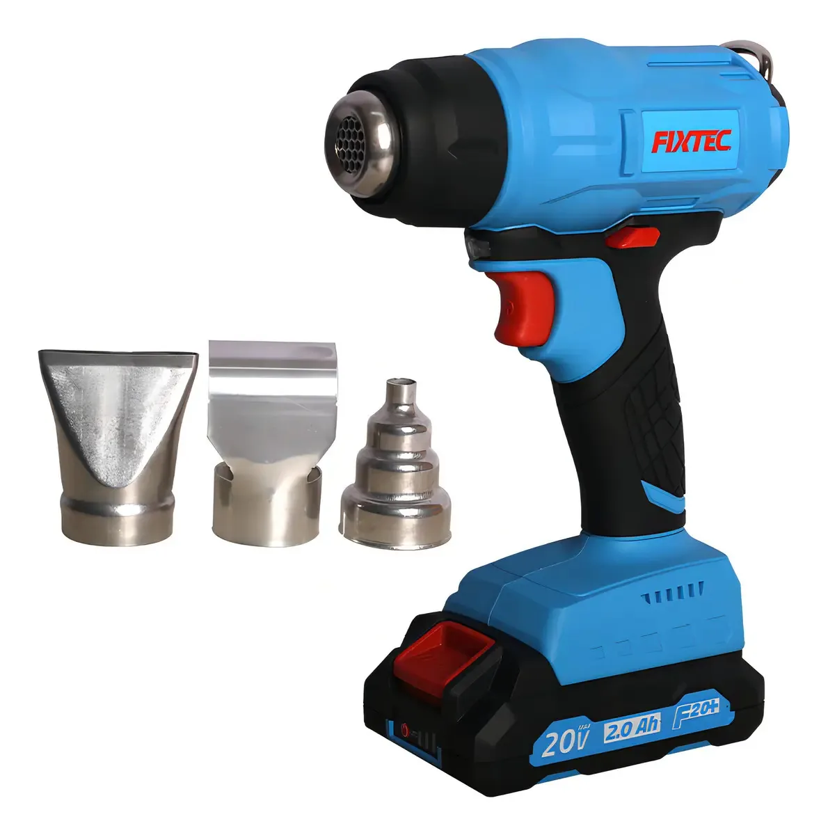 Soprador térmico Pistola de calor Fixtec FCHG20X cor azul