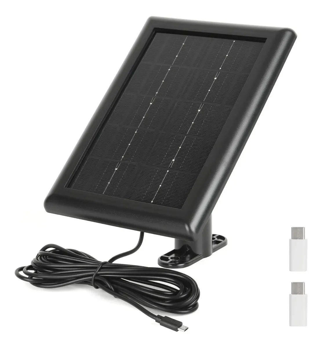 Painel de carregamento solar de 4W com Blink Outdoor 3. Cor Preto