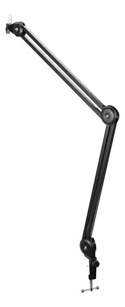 Podcast sobre braço de suspensão com mola para microfone, cor preto-4