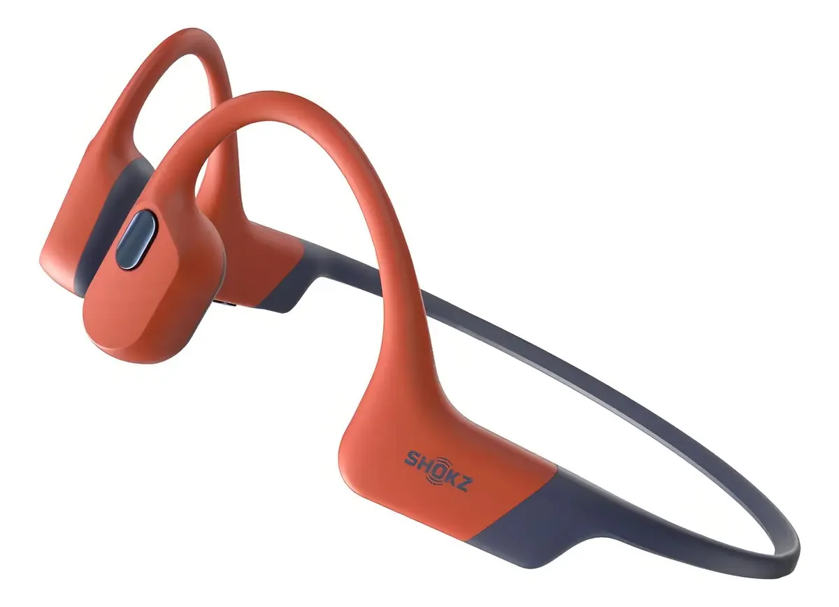 Fones Shokz OpenSwim Pro Condução Óssea 32GB IP68 Bluetooth Laranja