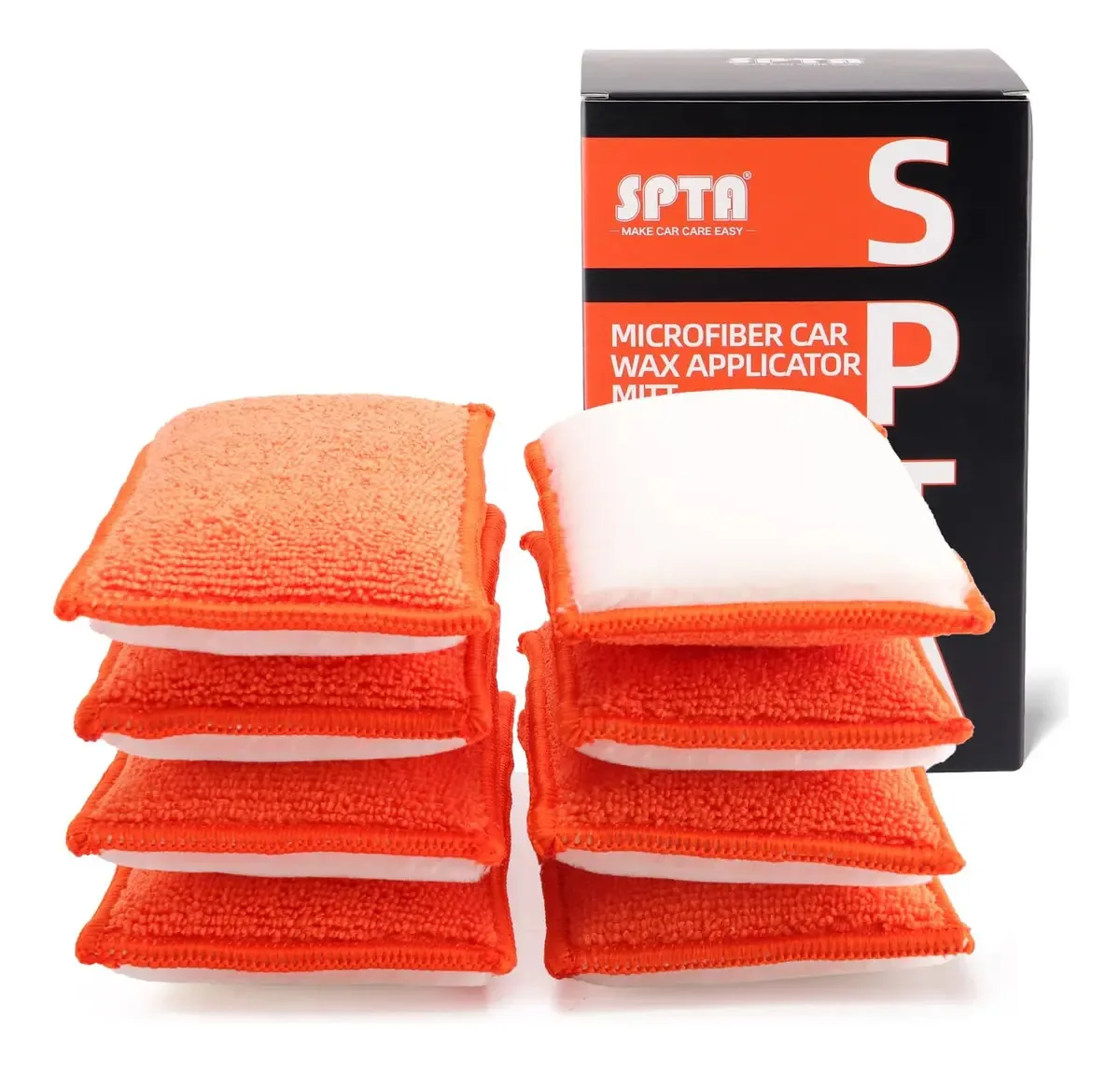 Esponja De Esfregar Spta Car Interior Microfibra 8 Peças De