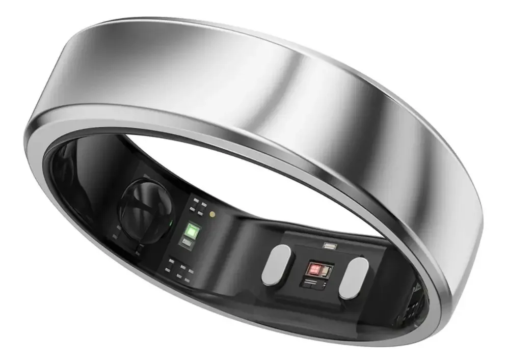 Anel inteligente Ringconn Gen 2 Air #6 prateado e prata